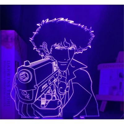 Luminária em Acrílico Cowboy Bebop